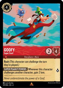 Goofy (Super Goof) - 107/204 - Rare