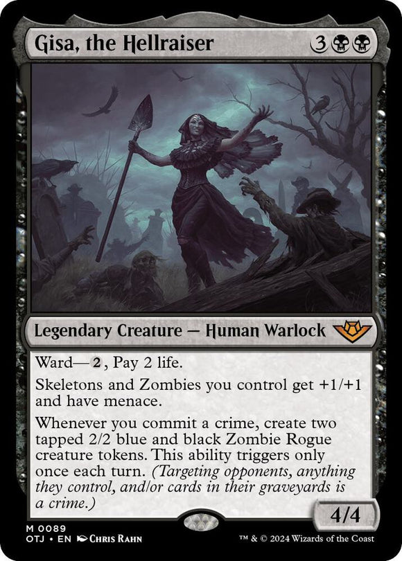 Gisa, the Hellraiser (Mythic) - 0089
