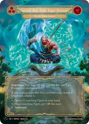 Sacred Art: Jade Tiger Domain // Inner Chi (Marvel) - MST053