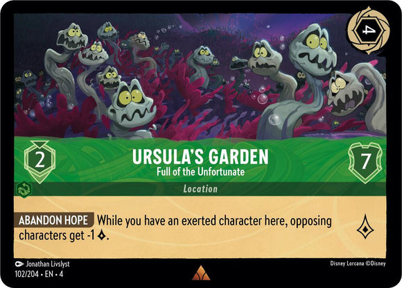 Ursula's Garden - Full of the Unfortunate (Rare) - 102/204