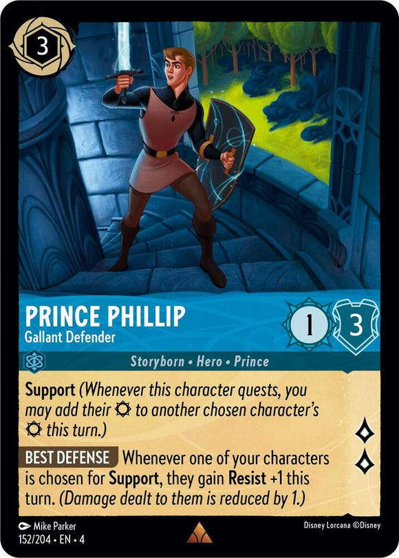 Prince Phillip - Gallant Defender (Foil Rare) - 152/204