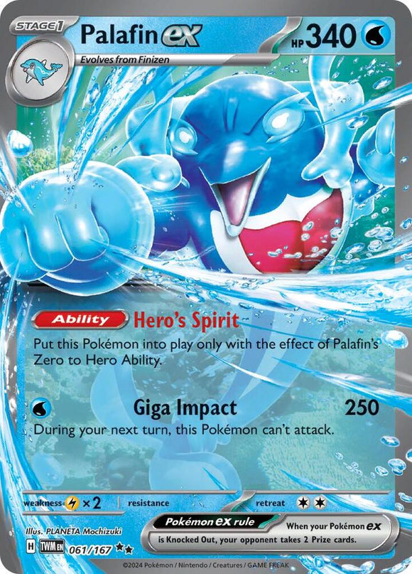 Palafin ex (Double Rare) - 061/167