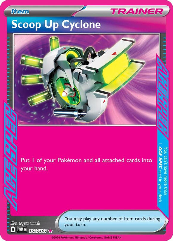 Scoop Up Cyclone (ACE SPEC Rare) - 162/167