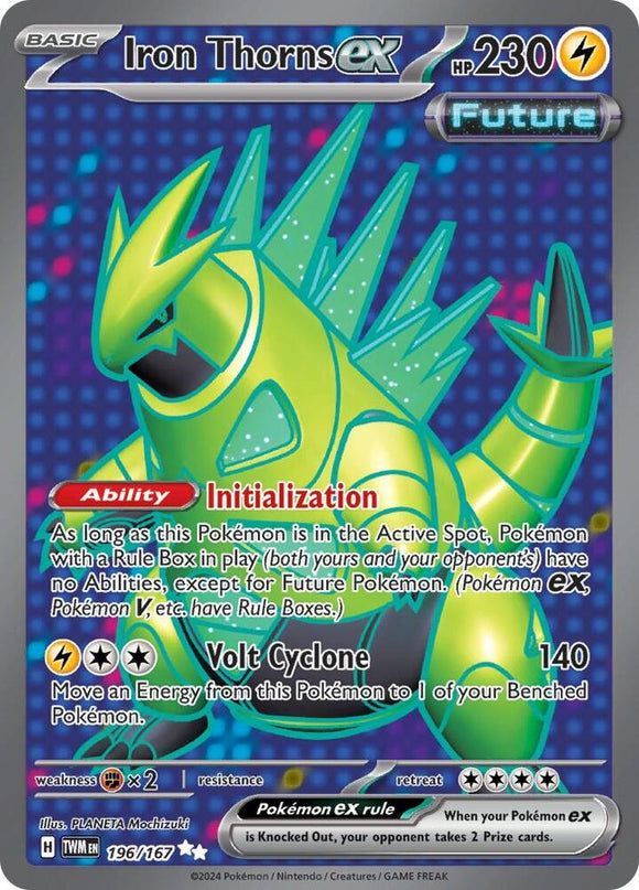 Iron Thorns ex (Full Art Ultra Rare) - 196/167