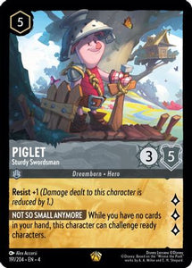 Piglet (Sturdy Swordsman) - 191/204 - Legendary