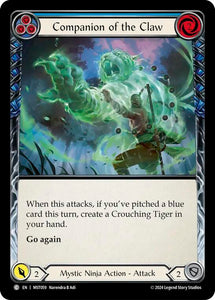 Companion of the Claw (Blue) - MST059 - Rainbow Foil