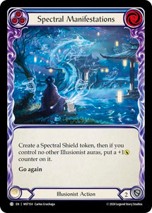 Spectral Manifestations (Blue) - MST154 - Rainbow Foil