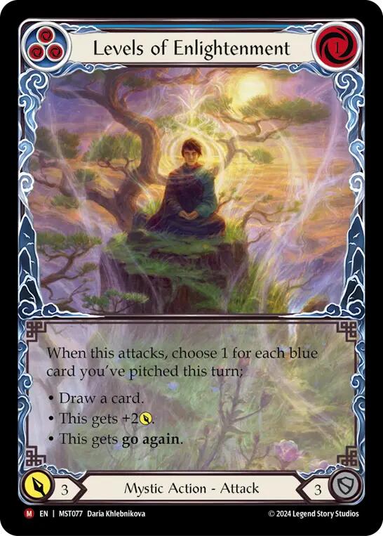 Levels of Enlightenment (Extended Art Majestic) - MST077 - Rainbow Foil