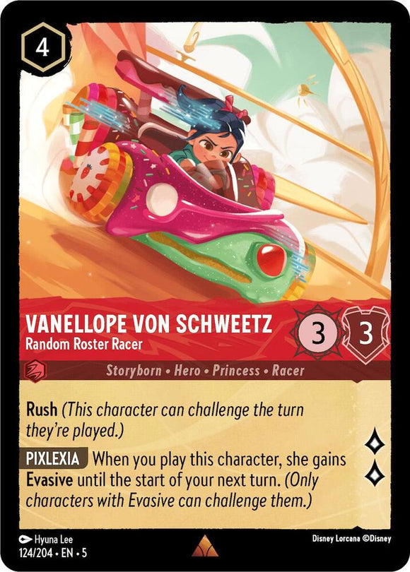 Vanellope Von Schweetz - Random Roster Racer (Rare) - 124/20