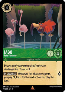 Iago - Fake Flamingo (Rare) - 79/204