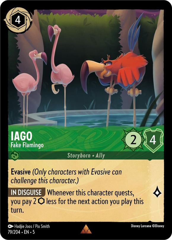 Iago - Fake Flamingo (Rare) - 79/204
