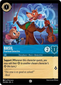 Basil - Practiced Detective (Foil Common) - 153/204