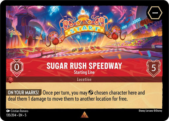 Sugar Rush Speedway - Starting Line (Rare) - 135/204