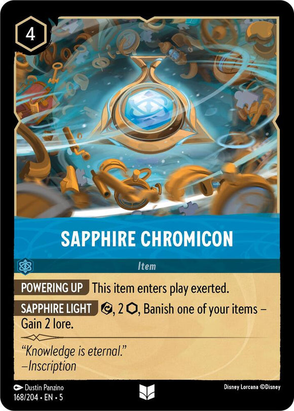 Sapphire Chromicon (Foil Uncommon) - 168/204