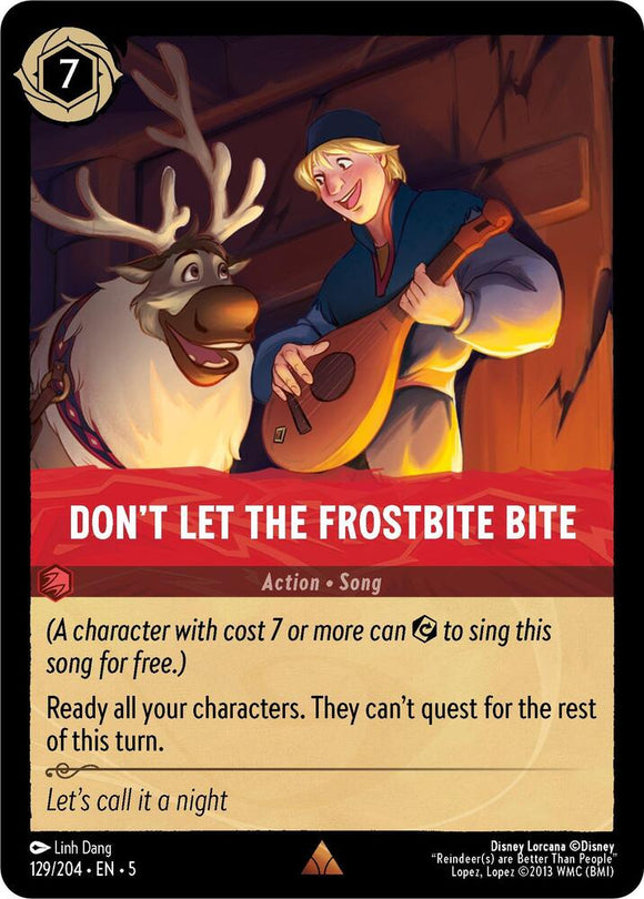 Don't Let the Frostbite Bite (Rare) - 129/204
