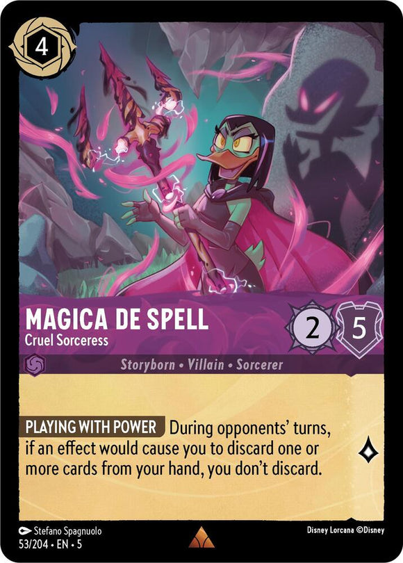 Magica De Spell - Cruel Sorceress (Rare) - 53/204