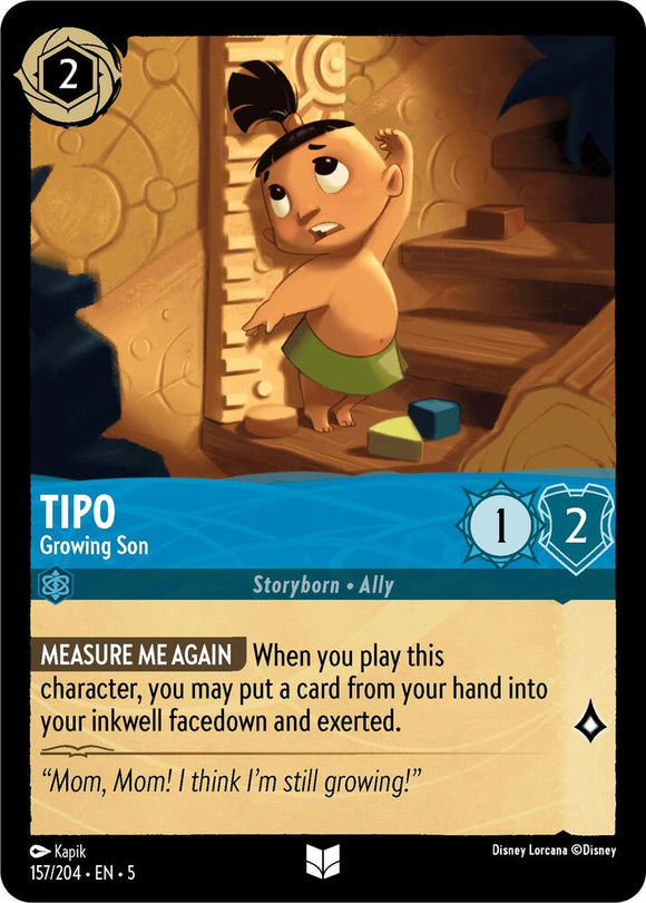 Tipo - Growing Son (Uncommon) - 157/204