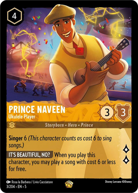 Prince Naveen - Ukulele Player (Legendary) - 3/204