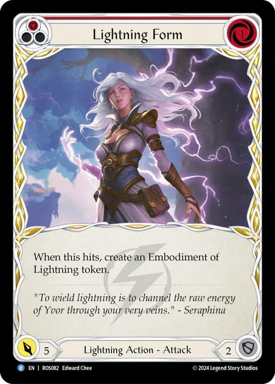 Lightning Form (Red) - ROS082