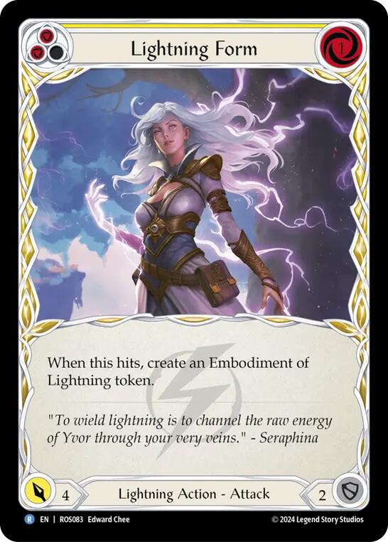 Lightning Form (Yellow) - ROS083