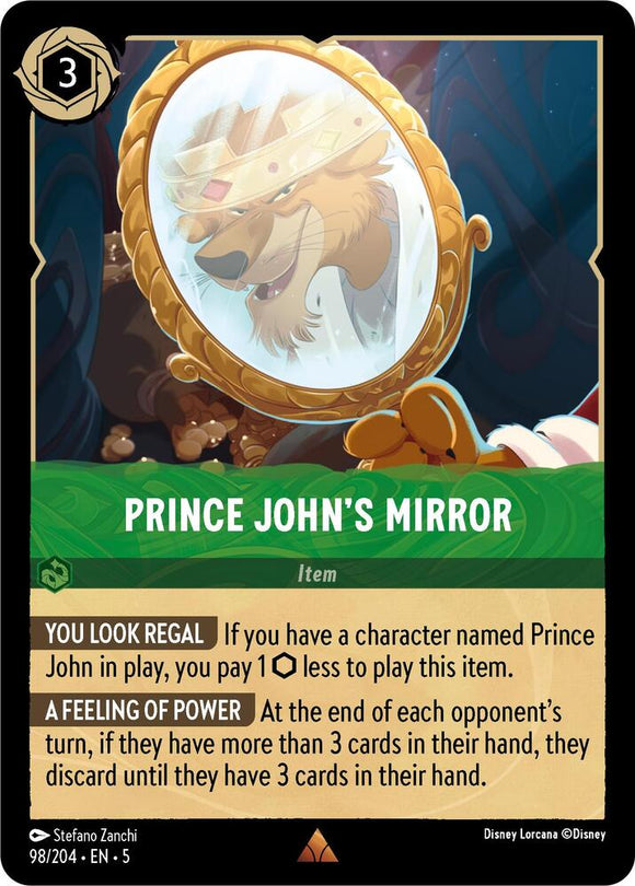 Prince John's Mirror (Rare) - 98/204
