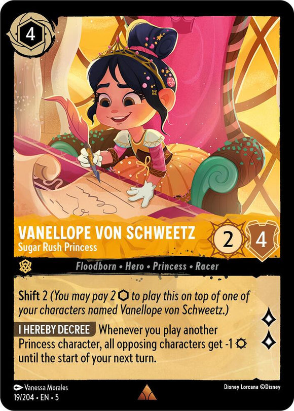 Vanellope Von Schweetz - Sugar Rush Princess (Rare) - 19/204
