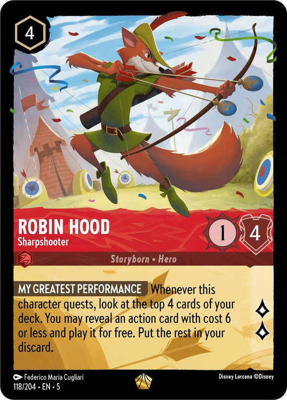 Robin Hood - Sharpshooter (Legendary) - 118/204