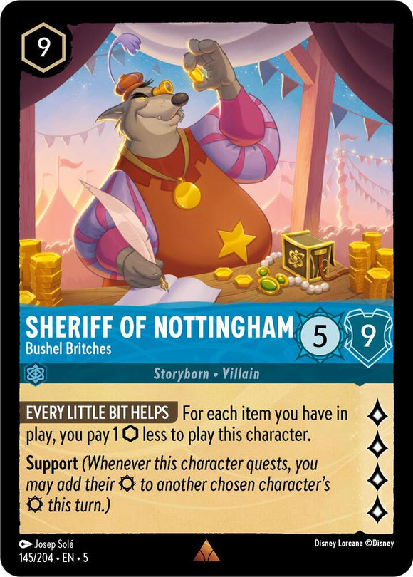 Sheriff of Nottingham - Bushel Britches (Rare) - 145/204