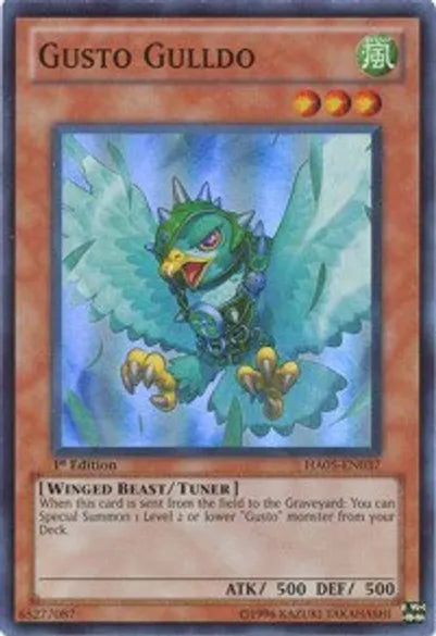 gusto yugioh cards Gusto Gulldo (Super Rare)