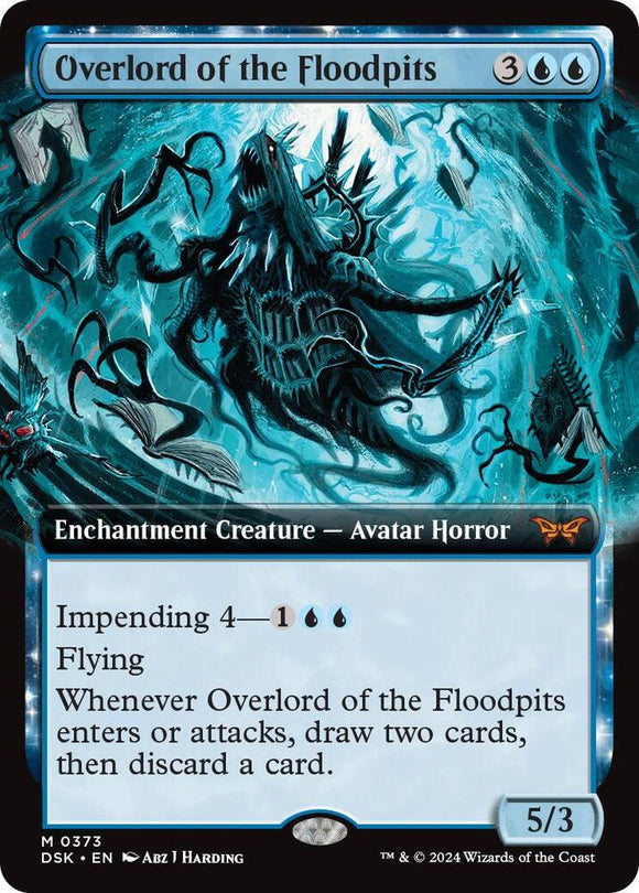 Overlord of the Floodpits - Extended Art (Mythic) - 0373