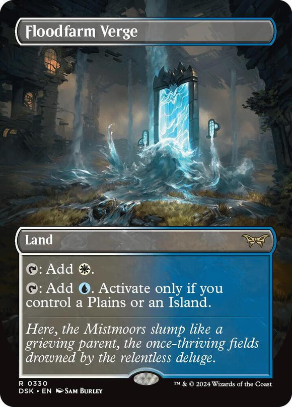 Floodfarm Verge - Borderless (Foil Rare) - 0330