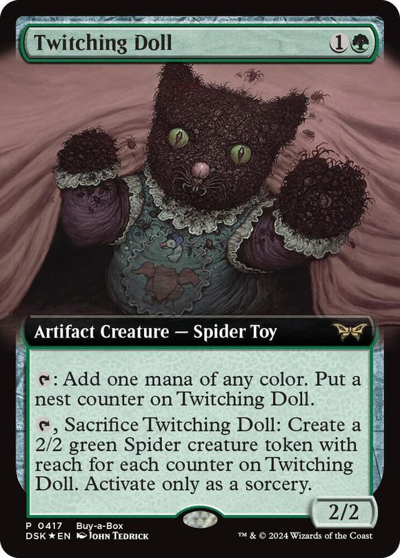 Twitching Doll - Extended Art (Foil Buy-a-Box Promo) - 0417