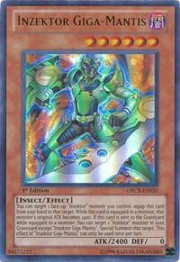 Inzektor Giga-Mantis (Ultra Rare) - ORCS-EN021