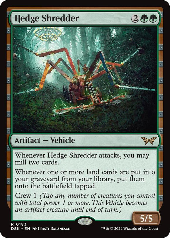 Hedge Shredder (Foil Rare) - 0183