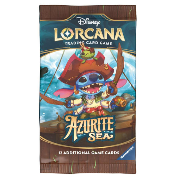 Disney Lorcana: Azurite Sea - Booster Pack (Sealed)