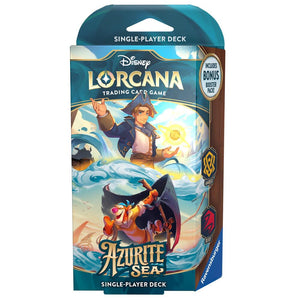 Disney Lorcana: Azurite Sea - Starter Deck - Amber & Ruby (Sealed)