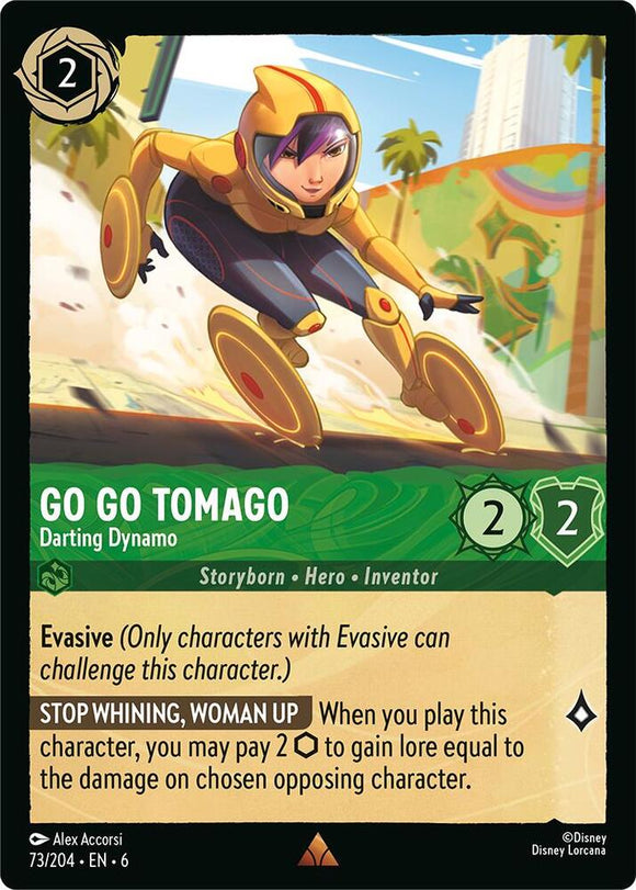 Go Go Tomago - Darting Dynamo (Rare) - 73/204