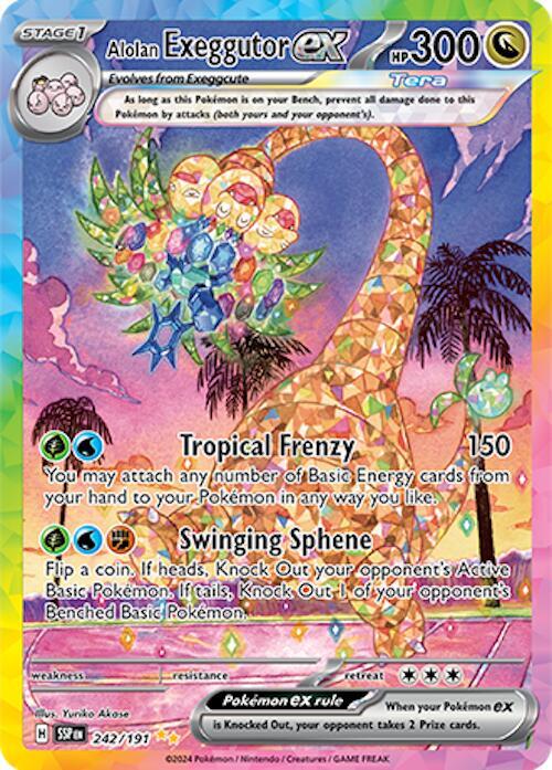 Alolan Exeggutor ex (Special Illustration Rare) - 242/191