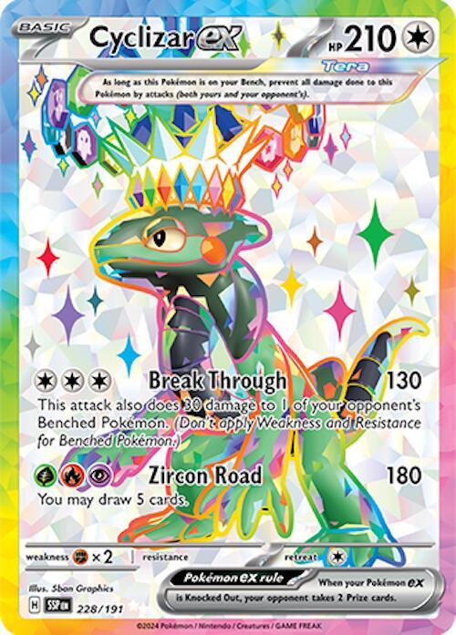 Cyclizar ex (Full Art Ultra Rare) - 228/191