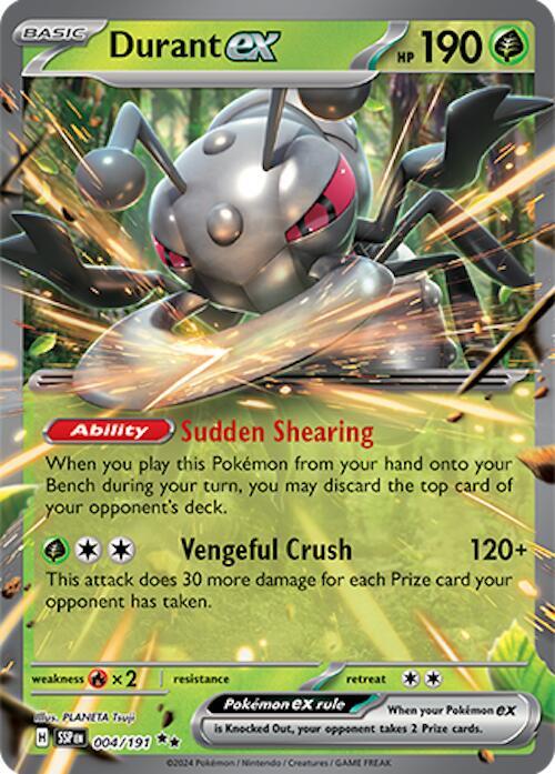 Durant ex (Double Rare) - 004/191