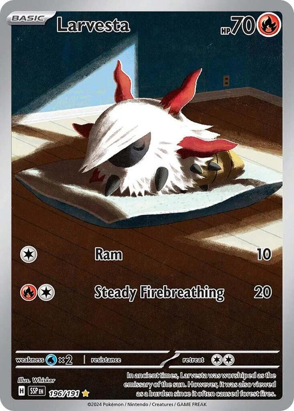 Larvesta (Illustration Rare) - 196/191