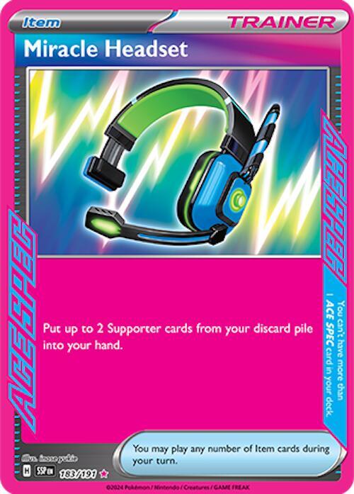 Miracle Headset (ACE SPEC Rare) - 183/191