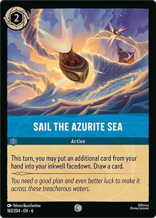 Sail the Azurite Sea (Common) - 163/204