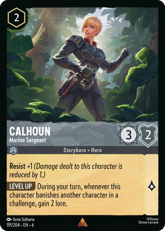 Calhoun - Marine Sergeant (Rare) - 191/204