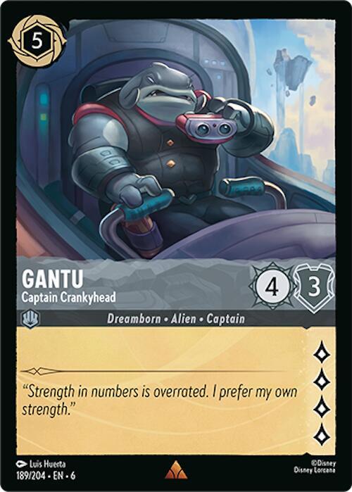 Gantu - Captain Crankyhead (Rare) - 189/204