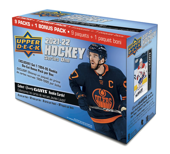 2021-22 - Upper Deck - Hockey Series 1 Mega Box (Sealed)