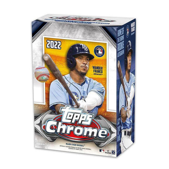 2022 Topps Chrome Baseball Blaster Box (Sealed)