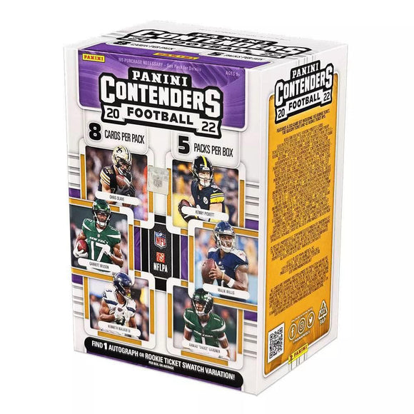 2022 Panini NFL Contenders Football Trading Card Blaster Box (Sealed)