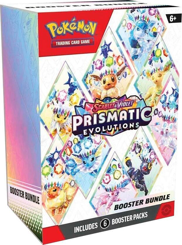 Pokémon: Prismatic Evolution Booster Bundle (Sealed)