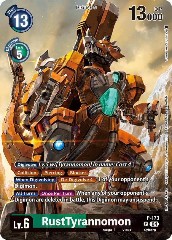 RustTyrannomon (Promo) - P-173